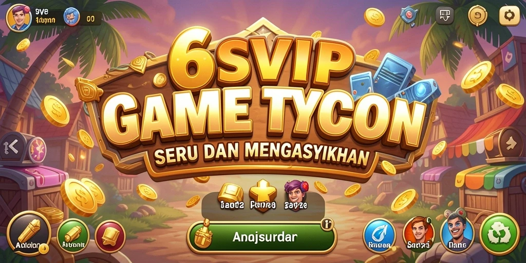 Tampilan gameplay Tycoon yang menarik dan interaktif.