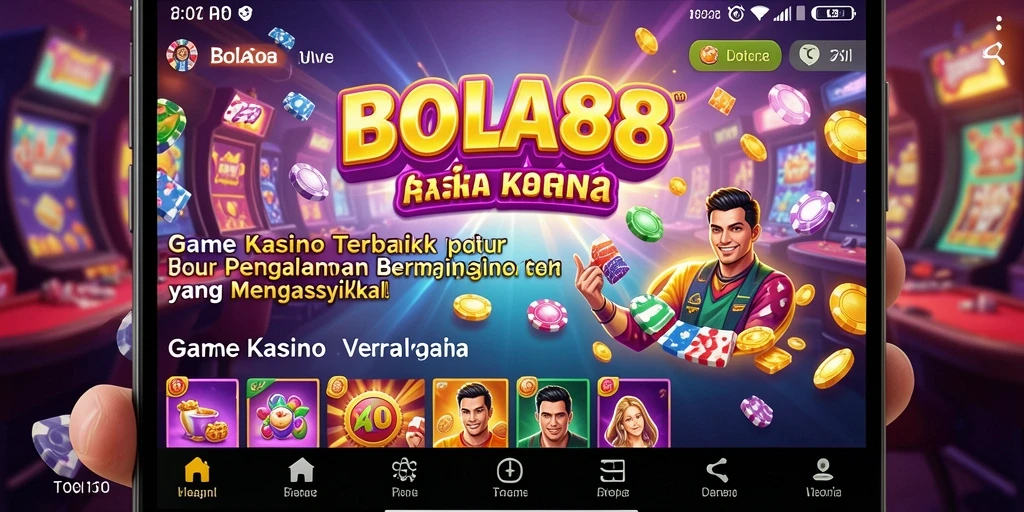Tampilan gameplay BOLA88 yang menarik dan mendebarkan.